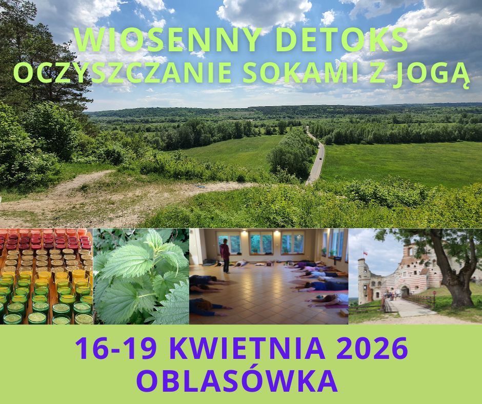 Oczyszczanie sokami z jogą kwiecień 2026