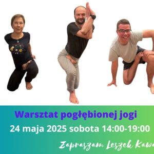 29 Warsztat pogłębionej praktyki jogi - zapisy