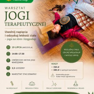 Warsztat pogłębionej praktyki jogi - 19 lipca 2026